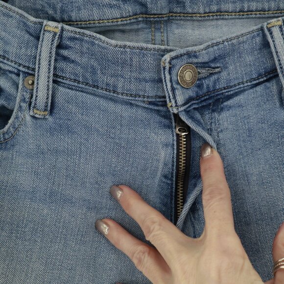 Abercrombie & Fitch Rustin Athletic Slim Stretch Pants Womens 33X32 Everyday Y2K - Picture 2 of 16